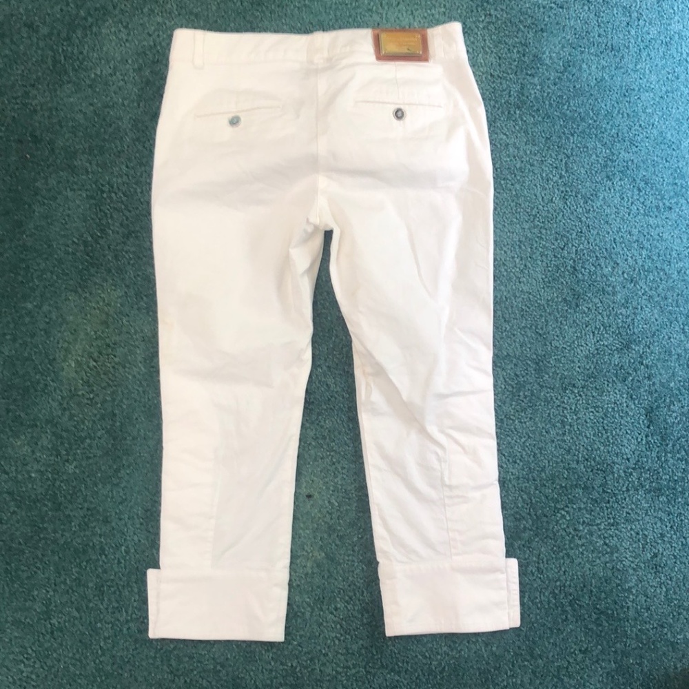 Dolce & Gabbana White Pants Women's - Size 38 W/ Coa - Picture 6 of 9